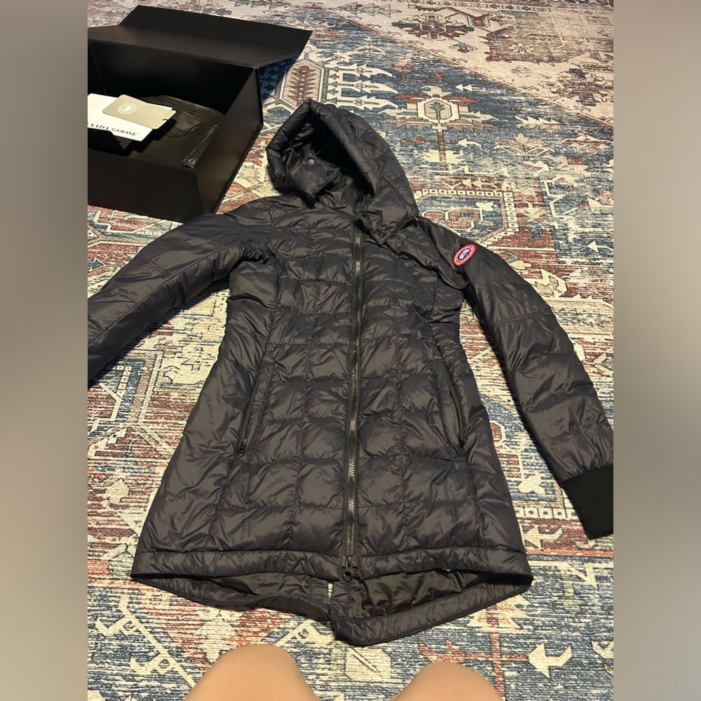 Canada Goose Black Hooded Jacket - Picture 14 of 14